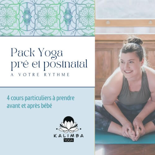Pack cours particuliers Yoga prenatal Laure Demoly